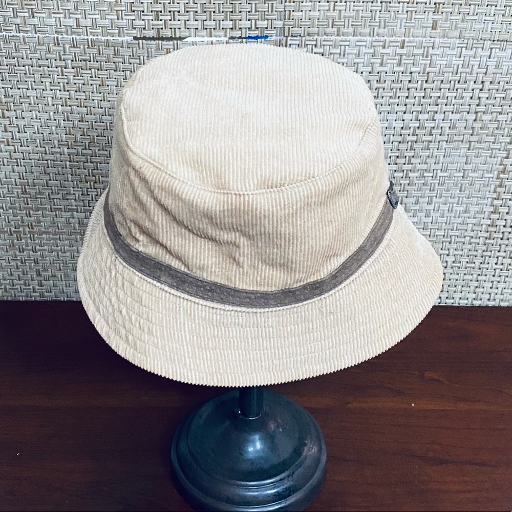 🌟HP🌟NWOT Aeropostale Tan Corduroy Bucket Hat OS - Picture 5 of 11